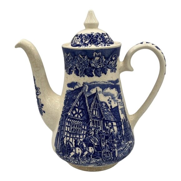 English Ironstone Tableware Other - Coffeepot English Ironstone Tableware Dickens Series